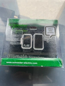 Schneider Ultimate Single Fused Neon Switch chrome ggbgu5411wpcrp A - Bild 1 von 3