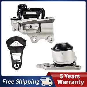 3Pcs Front Engine Mounts Transmission Mount For Ford Explorer 2011 2012-2015 - Picture 1 of 12