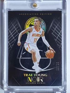 2019 Noir Trae Young #46 HOLO GOLD /10 Association Edition - Ready to Grade - Picture 1 of 3