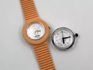 Watch Hip Hop Silicone Fishing 32Mm Water Resistant + Swarovski Case GIFT Promo - Picture 1 of 5