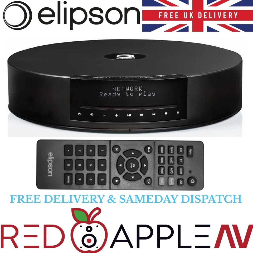 Elipson MC1 Music Centre HD CD/FM/DAB+ Bluetooth Internet Radio - Image 1 of 4