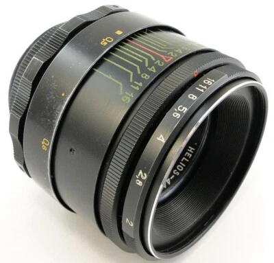 1979! HELIOS 44-2 58mm f/2 Russian Soviet USSR Lens Mount M42 Canon EOS Sony A 9 - Image 1 of 4