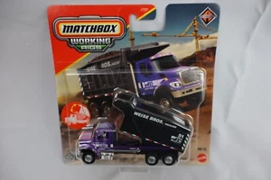 2025 Matchbox Working Rigs #08 International Workstar 7500 PURPLE | BLACK | FSC - Picture 1 of 2
