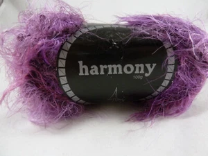 Harmony Frolic Yarn 1 Skein Plum Passion Nylon Acrylic wool sku SAL/396 - Picture 1 of 6