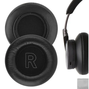 Geekria Sheepskin Ear Pads for Bang & Olufsen Beoplay H9 Headphones (Black) - Picture 1 of 6