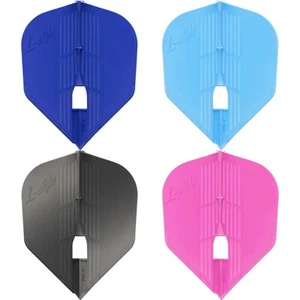 L Style Kami Dart Flights L3 Shape Champagne Ring Small Standard Plain Colours - Picture 1 of 5