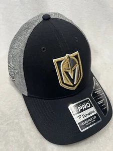 Vegas Golden Knights Fanatics 2019 Stanley Cup Playoffs NHL Flex Hat M/L - Picture 1 of 7
