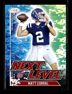 2022 SAGE Red #78 Matt Corral RC - Picture 1 of 2