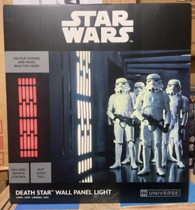 Panel de pared iluminado Star Wars Estrella de la Muerte Paladone Co. ¡En stock!! - Imagen 1 de 7