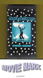 "CARLIN ON CAMPUS" 1984 Vestron Video George vhs NO DVD & 2 BONUSES 1 vhs & 1 CD - Picture 1 of 5