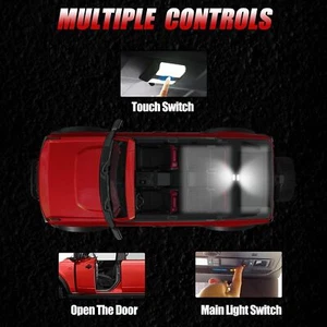 Rear Ceiling Lights for Bronco 2021 2022 2023, Touch Switch LED Reading Lights - Bild 1 von 4