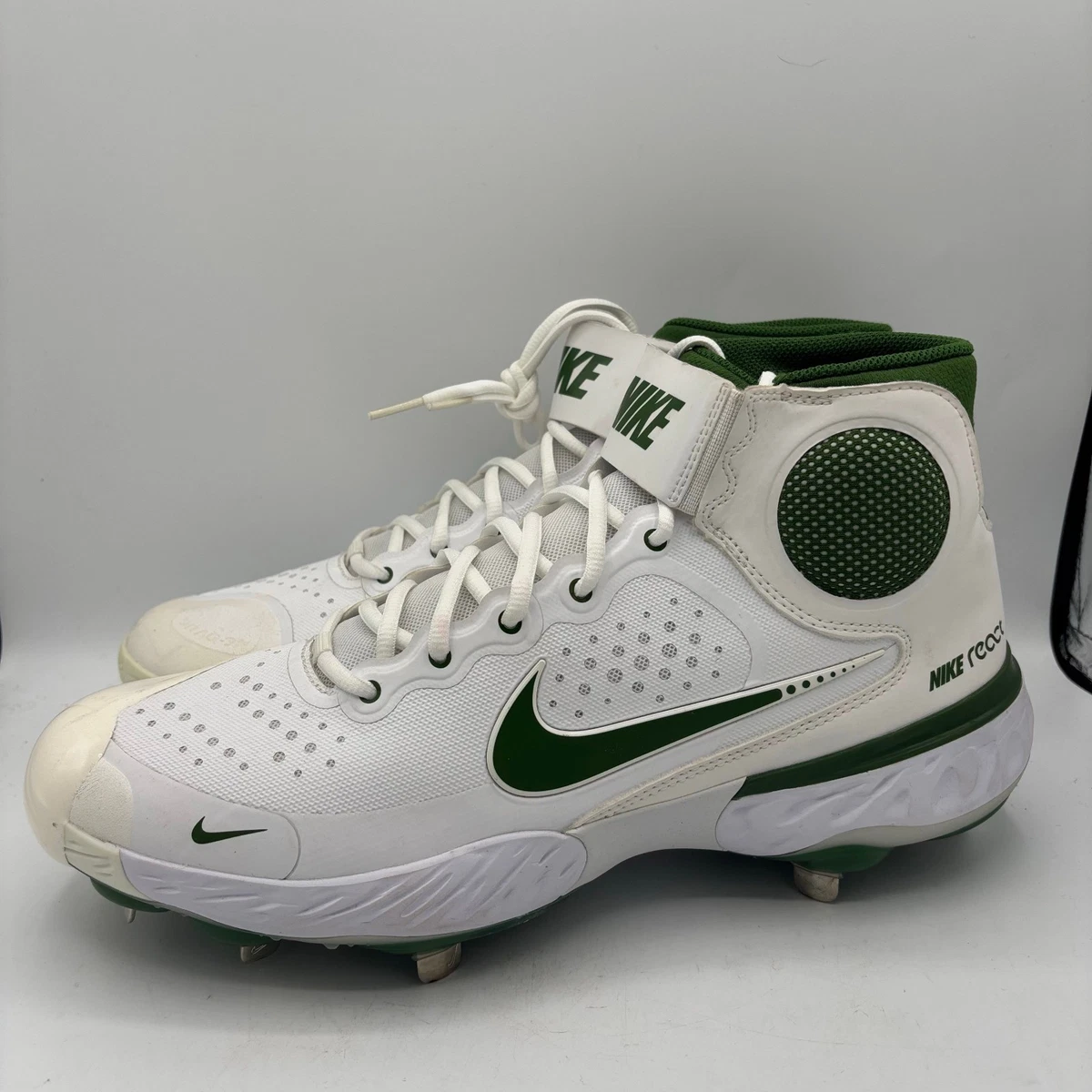 Preços baixos em Nike Alpha Huarache Elite 3 Mid Green | eBay