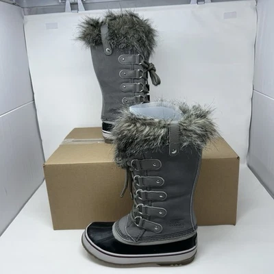 Sorel Joan of Arctic MODELO TIENDA Botas de Nieve Impermeables Mujer’s 6 Gris NL2429 Foto 1 de 4