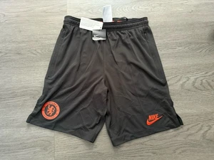 Chelsea FC Nike 2019/2020 grau Trainingsshorts Herren Größe Small schmale Passform neu mit Etikett - Bild 1 von 7