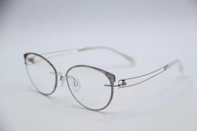NEW CHARMANT LINE ART XL2159 WP WHITE PEARL AUTHENTIC EYEGLASSES 52-16 - Image 1 of 4