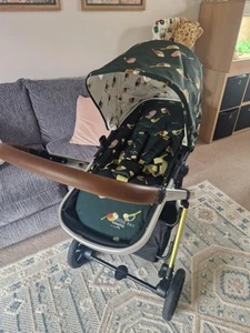 Cosatto Giggle 3-in-1 I-Size Birdland Bundle with Car Seat, Adaptors, and PVC - Picture 1 of 19