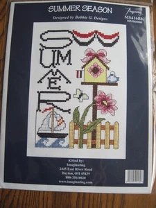 Kit Punto de Cruz Temporada Verano Imaginando Bobby G. Diseños Nuevo - Imagen 1 de 3