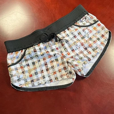 Pantalones cortos de verano Oakley Collage gráficos poliéster multicolor para mujer (talla 30) Foto 1 de 4