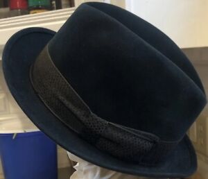 Stetson The Gun Club Royal DeLuxe ciemnozielony kapelusz fedora rozmiar 6 7/8