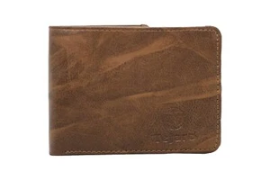 Tejaro Cotton Mens Wallet (Brown) - Picture 1 of 4
