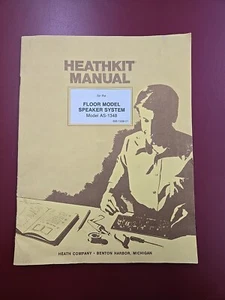 Heathkit Manual - Floor Model Speaker System Model AS-1340 - Original Book - Picture 1 of 5
