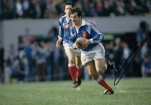 Rugby Union - Philippe Saint-Andre - Hand Signed A4 Photograph - France - COA - Picture 1 of 1
