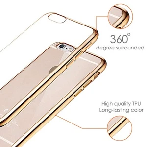 Coque ultra fine en TPU souple galvanoplastie IPHONE 8 / 7 & IPHONE 8 / 7 PLUS - Photo 1 sur 11