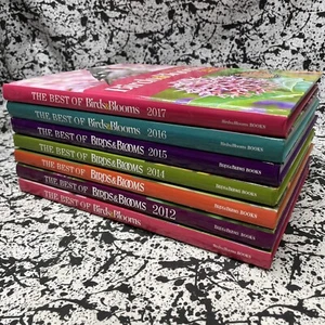 Best of Birds & Blooms 2012-2017 Lot of 7 Flowers Butterflies Hardcover Books - Imagen 1 de 7