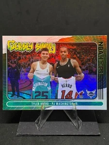 PJ Washington Jr. & Tyler Herro 2020-21 Panini NBA Hoops Jersey Swap Holo #1 - Bild 1 von 2