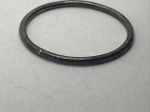 VINTAGE STERLING SILVER HARD BANGLE BRACELET, Mexico, 925 - Picture 1 of 4