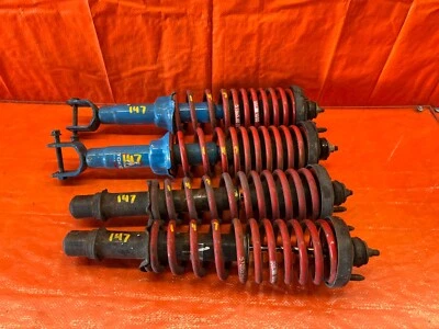 92-95 HONDA CIVIC H&R LOWERING SPRINGS & TOKICO REAR SHOCKS & OEM FRONT SHOCKS - Image 1 of 4