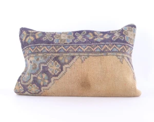 Jute Cushion Cover Home Deco Vintage Throw Case Square Kilim Pillow Handmade - Picture 1 of 7