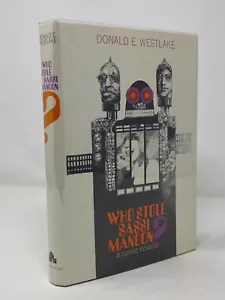 Donald E Westlake - Who Stole Sassi Manoon? - 1st 1st HCDJ 1969 Uncommon - Picture 1 of 4