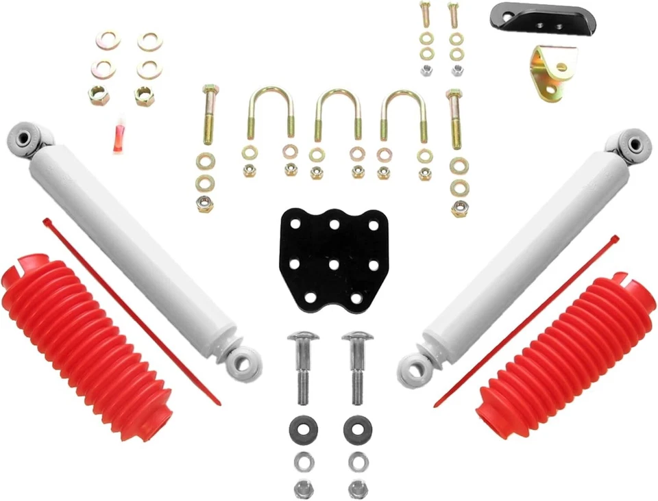 Se adapta a 99-04 Ford F250, F350 Super Duty 4x4 Kit de amortiguador de dirección Rancho RS98509 Foto 1 de 1