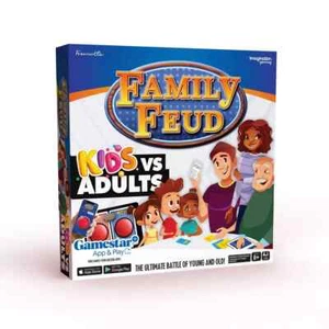 Family Feud Kids Vs Adults Board Game GameStar Ships Free! NEW! - Picture 1 of 3