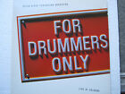 LP Peter Giger " For Drummers Only Live at Cologne "  - ungespielt! VINYL