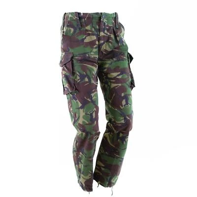 Original British army pants temperate DMP woodland combat BDU trousers surplus - Image 1 of 4