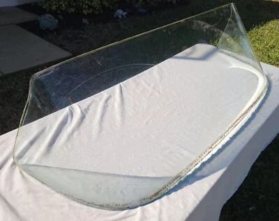 1959 Ford Fairlane лобовое стекло FoMoCo Safty стекло окно старый оригинальный переднее стекло - Изображение 1 из 4