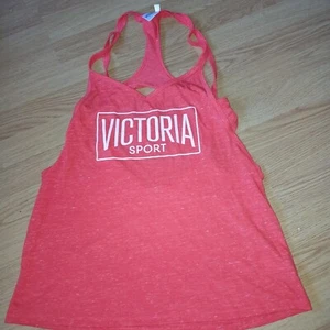 VICTORIA'S SECRET SPORT Women's Cage Back Strappy Red Tank Top - Size Large - Picture 1 of 3