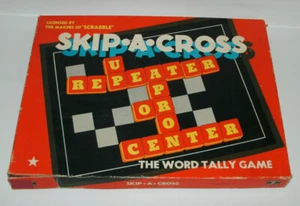 1953 Cadaco Skip A Cross Word Tally Game READ DESCRIPTION - Picture 1 of 12