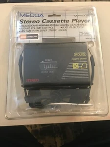 Mecoa Stereo Cassette Player, New Still Sealed - Picture 1 of 4