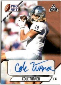 2021 Pro Set College Football #PS-CT2 Cole Turner Autographs - Picture 1 of 2