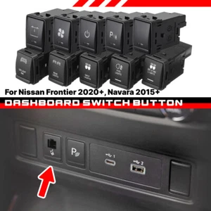 Dashboard Control Switch Button Short Type For Nissan Navara D23/NP300 2015-2020 - Bild 1 von 25
