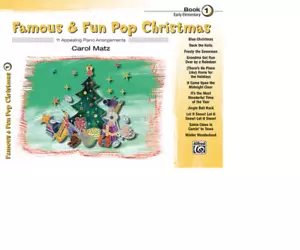 Famous & Fun Pop Christmas (Books 1-5, 5 Book Set) - Picture 1 of 5