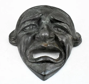 Ancient Greek Theatrical Tragedy Mini Mask - First Theater of World Acropolis - Picture 1 of 3