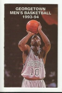 1993/94 Georgetown University Hoyas Basketball Pocket Schedule - REDUCED!!! - Picture 1 of 1