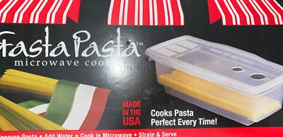 Microwave Pasta Cooker The Original Fasta Pasta As seen on TV, NIB, Unused, Z - Image 1 of 4