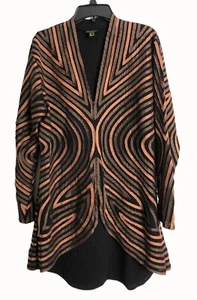 Vintage Cartise Jacke für besondere Anlässe Größe 16 Banddetail 2-Wege-Reißverschluss fabelhaft! - Bild 1 von 12