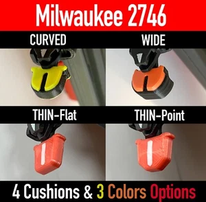 Milwaukee 2746 18Ga Brad Nailer M18-Replacement No Mar Tips for 42-38-0017 - Picture 1 of 5