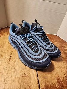 Nike Air Max 97 Nike By You DJ3181 991 Men Size 13 Two Tone Blue GUC - Picture 1 of 16